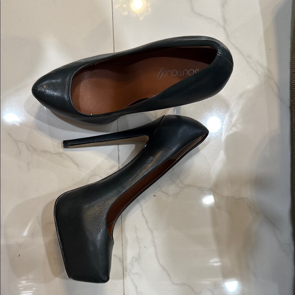 Boutique 9 Black Stiletto Heels Timeless Design